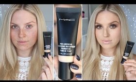 First Impression Review ♡ MAC Pro Longwear Waterproof Foundation