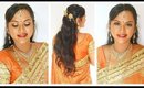 South Indian Bridal Reception Makeup & Hairstyle |  Step By Step Makeup and Hairstyle Tutorial