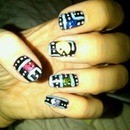PAC man freehand 