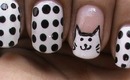 Cat Nail Art Designs - Freehand Nail Art Design Do It Yourself Tutorial Easy Beginners Nails