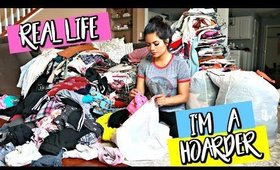 GETTING RID OF ALL MY CLOTHES!!! CLOSET PURGE!