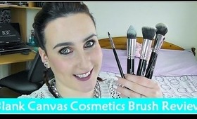 Blank Canvas Cosmetics Brush Review