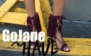 HAUL: GoJane Fashion (Flares, Laced Up Flats, Fringe Heels & More)