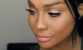 NATURAL PINK MAKEUP TUTORIAL BRIDAL & PROM - SONJDRADELUXE ♥