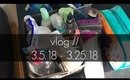 Vlog! Daily Skincare & Makeup Update :) | 3.5.18 - 3.25.18