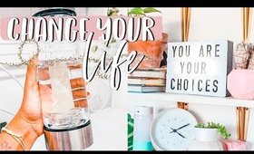 5 Ways to Change your Life & Be Happy [Roxy James] #changeyourlife #howtobehappy #life #inspiration