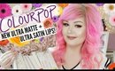 Colourpop Spring Summer Ultra Matte and Ultra Satin Lips | Lip Swatches