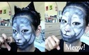 { Cat } Halloween makeup, & costume