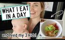 WHAT I EAT IN A DAY & FEED MY 3 LITTLE KIDS | Kendra Atkins