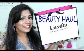 LUXOLA MAKEUP HAUL REVIEW ,Sleek Makeup Palettes,Beauty Blender Duo & More...