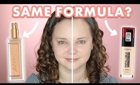 THE SAME FOUNDATION? Urban Decay Stay Naked VS L'Oréal Infallible Fresh Wear Foundation