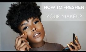 How To Freshen Your Makeup