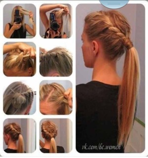 bobby pin updo