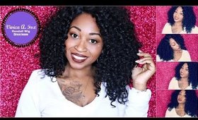 Quick Wig Slay Ft. Vivica A Fox Kendall Curly Wig Review  Divatress