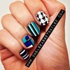 Houndstooth & Geometric Nails