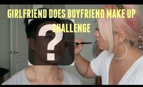 GIRLFRIEND DOES BOYFRIENDS MAKE-UP CHALLENGE