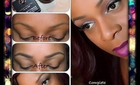 ♥ Anastasia Beverly Hills Dip Brow Tutorial..5 min Everyday Brows♥