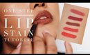 1 STEP LIP STAIN TUTORIAL USING ONLY 1 PRODUCT!!!