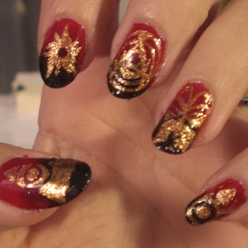 The Secrets of the Immortal Nicholas Flamel Inspired Nails