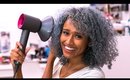 HOW I DRY MY HAIR 4 HOURS FASTER WITHOUT DAMAGE AND  MAINTAIN MY CURLS | DRYING CURLY HAIR ROUTINE
