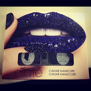 The chic box of the Caviar Manicure by Ciate.