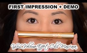 First Impression + Demo: YSL Volume Effet Cils Mascara (Influenster) | FromBrainsToBeauty