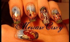 Spring nails Monet Contest sponsered by BornPrettyStore
