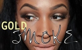 ☆ Gold Smokey Eyeshadow