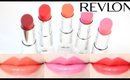 Revlon Ultra HD Lipstick Swatches 5 Shades