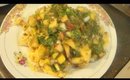 Mexican Egg Casserole W/ Fruit Salsa