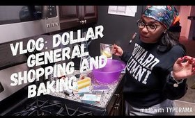 Vlog: Dollar General and Christmas Baked Goodies for Co-Workers
