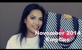 November Empties