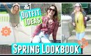 SPRING LOOKBOOK 2016 & Outfit Ideas | Crop Tops, High Waisted Jeans, and Cutouts