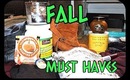 ♡ My Fall Must-haves/Essentials | Fashion, Beauty, & Randoms