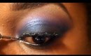 Weekend Look: Purple & Blue Smokey Eye!