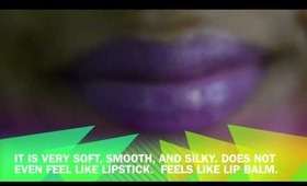 Review of The Lip Bar Purple Rain - Orlando Makeup Artist, Fabulous at 40