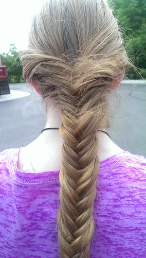 my first attempt at a fish tail