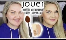 JOUER ESSENTIAL HIGH COVERAGE CRÉME FOUNDATION | ALL 17 SHADES + DEMO