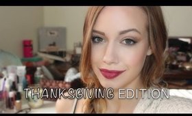 GET READY WITH ME | THANKSGIVING