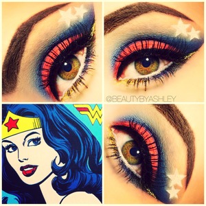 To see this makeup look and more, follow me on Instagram @beautybyashley ☺❤💙