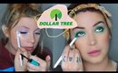FULL FACE OF DOLLAR TREE MAKEUP  | ft my daughter