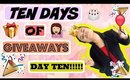 Ten Days of Giveaways: Day Ten || Sassysamey