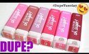 DUPE?! Covergirl Oh Sugar vs Fresh Lip Balm | #DupeTuesday EP. 2