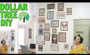 HUGE DOLLAR TREE DIY WALL GALLERY! EASY FAST AND AFFORDABLE!