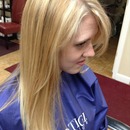 Copper lowlight, blond highlight