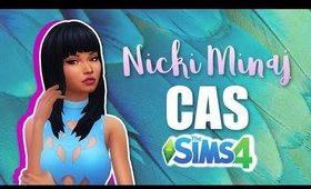 The Sims 4 CAS Video Creating Nicki Minaj