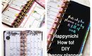 HAPPYNICHI PLANNER!  DIY WITH A HAPPY PLANNER HAPPY NOTES!