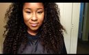 Curly hair routine (Wash, condition & blend)
