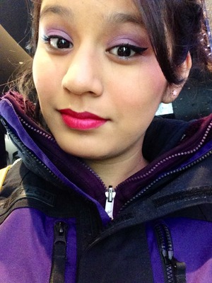 I was playing with sephora's makeup and this was the outcome! I was there for a good hour ! Whst do think? Opinions?