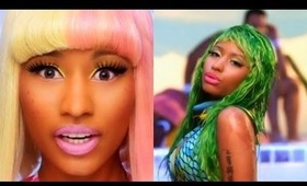 Nicki Minaj Super Bass Official Music Video  Look Inspired